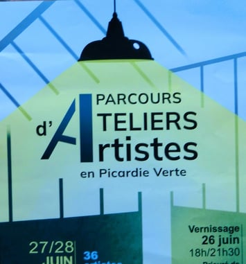 Parcours de portes ouvertes d'ateliers d'artistes en Picardie verte — 1re édition