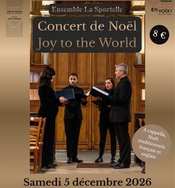 Concert de Noël - Ensemble La Sportelle - Joy to the World