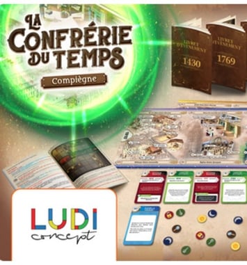 La confrérie du temps : visites guidées et séances de jeu avec notre jeu patrimonial