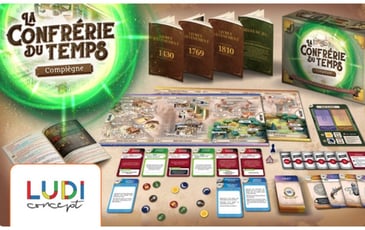 La confrérie du temps : visites guidées et séances de jeu avec notre jeu patrimonial