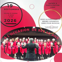 Concert de la Chorale CHOEUR à COEUR