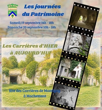 Visite guidée des Carrières de Montigny à Machemont