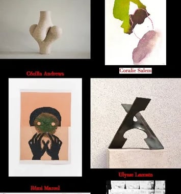 Exposition d'art contemporain au château de Montherlant