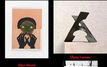 Exposition d'art contemporain au château de Montherlant
