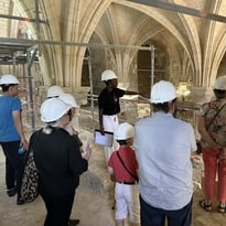 Découverte du chantier de fouille du château de Creil