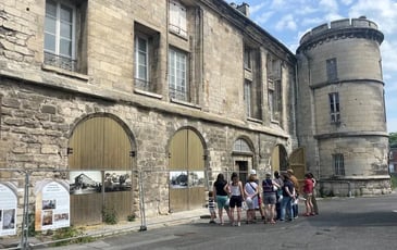 Présentation du chantier de fouille et de restauration du château de Creil