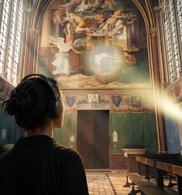 Révélation d'un chef-d'œuvre, Immersion sonore dans la chapelle royale de Chaalis