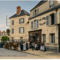 Exposition "Empreintes du temps, Chantilly par les cartes postales"
