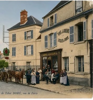 Exposition "Empreintes du temps, Chantilly par les cartes postales"