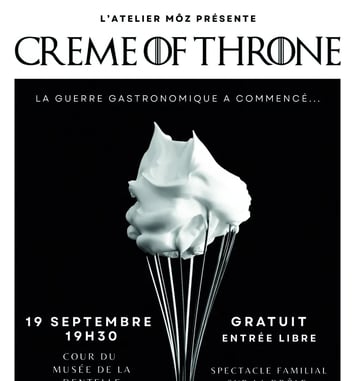 Spectacle 'Crème of Throne' à Chantilly