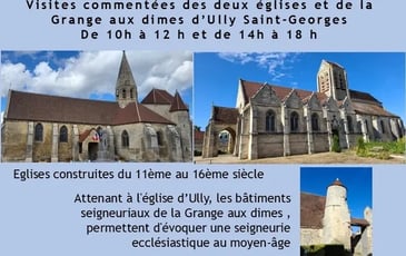 Visites commentées des églises de Cauvigny et Ully Saint-Georges