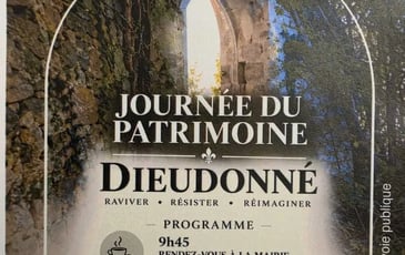 Trois siècles et demi d'histoire de Dieudonné : l'ancien château