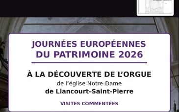 Visite guidée de l'orgue de Liancourt-Saint-Pierre (N.A. LETE, 1843)