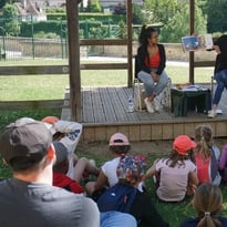Séance de « Bébés-lecteurs » à l'abbaye Saint-Arnoul pour les tout petits